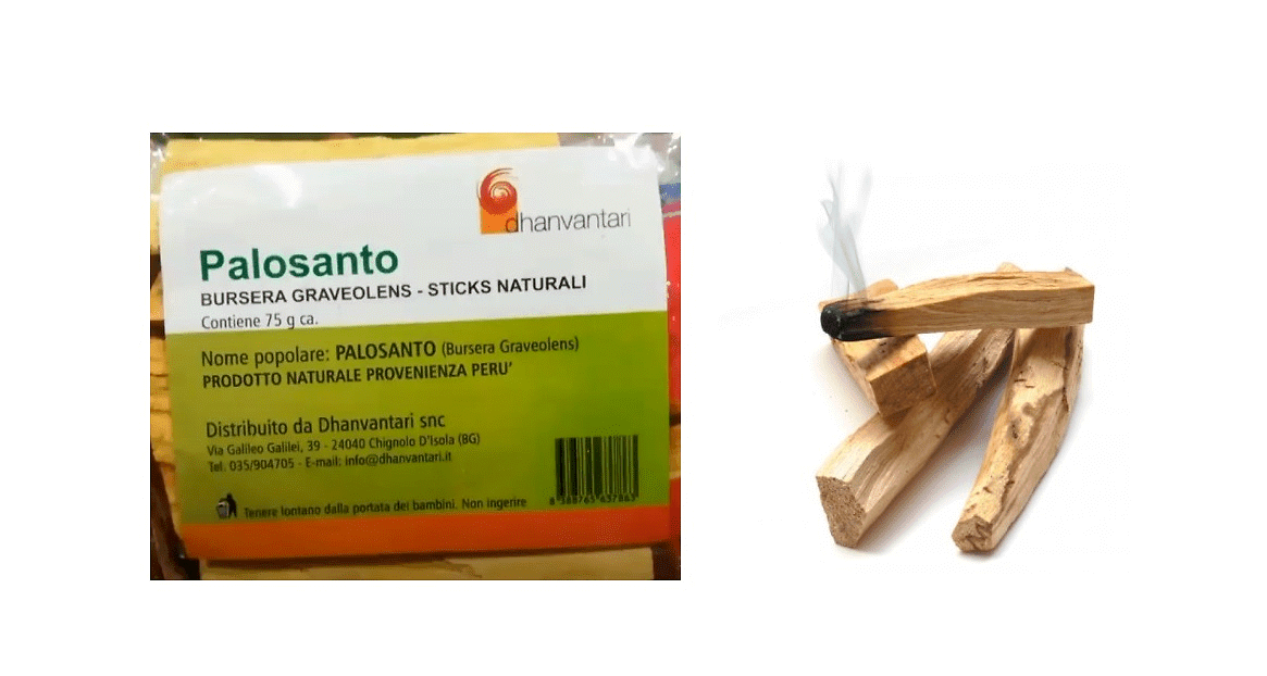 Palo santo 5 stick naturali, vendita online