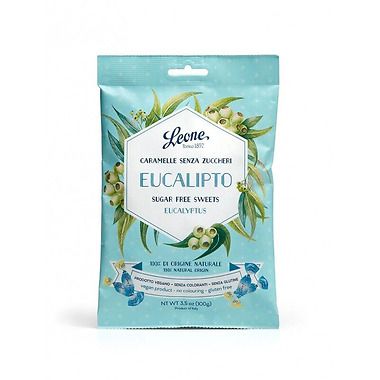 Caramelle eucalipto senza zuccheri