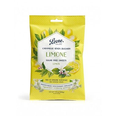 Caramelle limone senza zuccheri