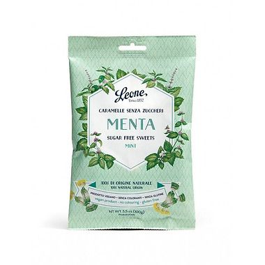 Caramelle menta senza zuccheri