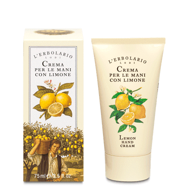Crema per le mani con limone