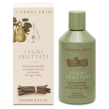 Legni fruttati bagnoschiuma