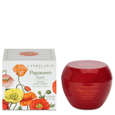Papavero soave crema corpo