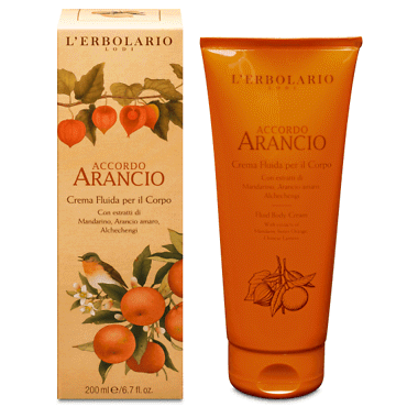 Accordo arancio crema fluida corpo