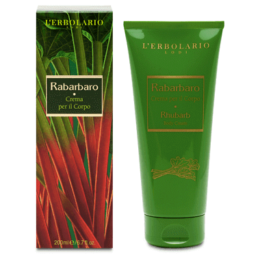 Rabarbaro crema corpo
