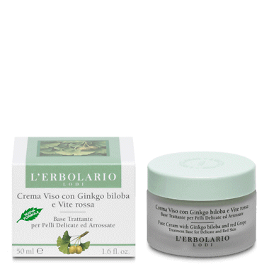 Crema viso anti rossore per pelli delicate