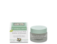Crema viso per pelli delicate