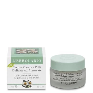 Crema viso per pelli delicate