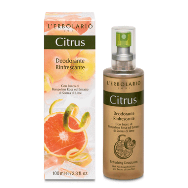 Deodorante rinfrescante citrus