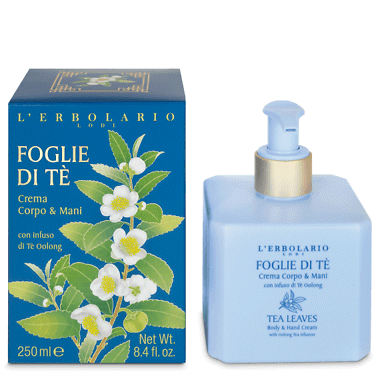 Foglie di Tè crema corpo e mani