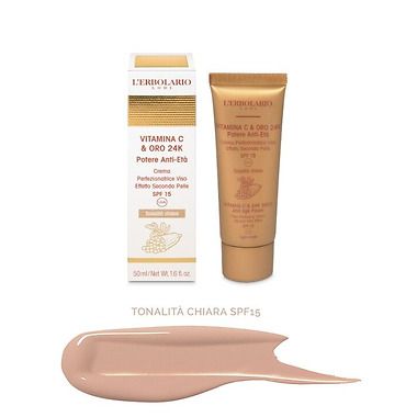 Vitamina C &amp;amp; Oro 24K - Crema perfezionatrice SPF 15
