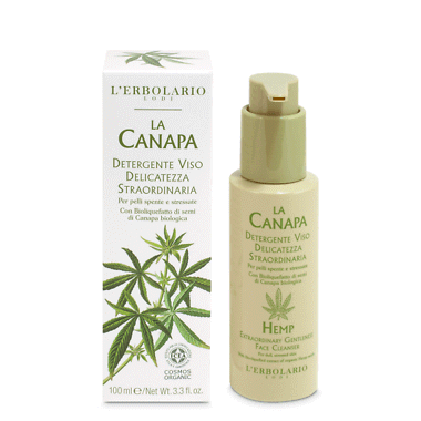 La Canapa gel detergente viso