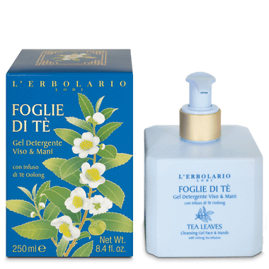 Foglie di Tè gel detergente viso e mani