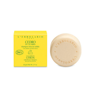 Cedro di Calabria shampoo doccia solido