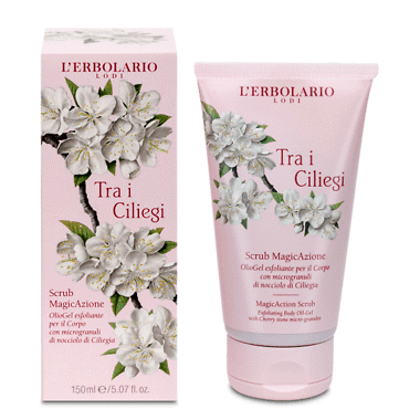 Tra i ciliegi scrub magica azione