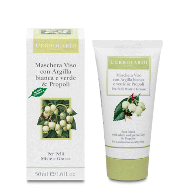 Maschera viso per pelli miste e grasse