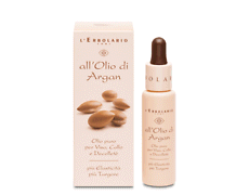 Olio di argan olio puro viso, collo e décolleté