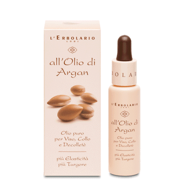Olio di argan olio puro viso, collo e décolleté