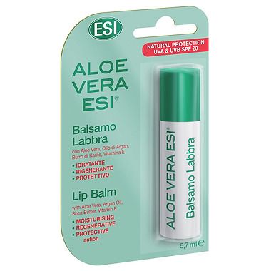 Aloe Vera Balsamo Labbra SPF 20