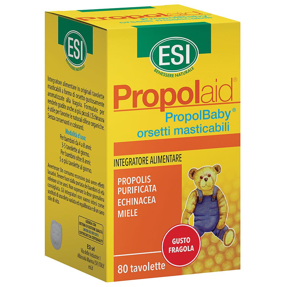 PropolBaby Orsi Caramelle alla Propoli per bambini. Vendita Online