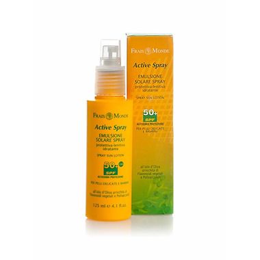 Emulsione solare spray SPF 50+