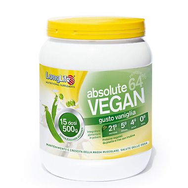 Absolute Vegan 64% protein