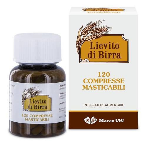 Lievito di birra masticabile. 120 compresse