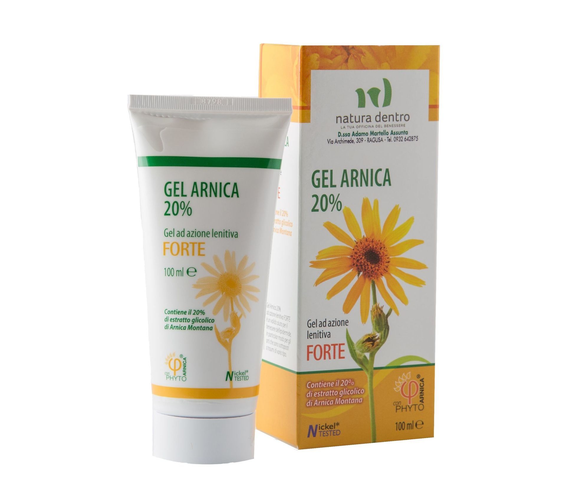 Gel Arnica Forte 20% - Erboristeria Zambrini