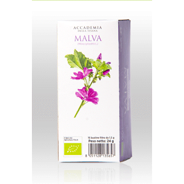 Malva foglie e fiori bustine