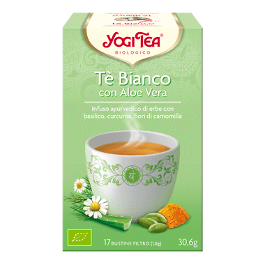 Yogi tea Tè bianco con aloe