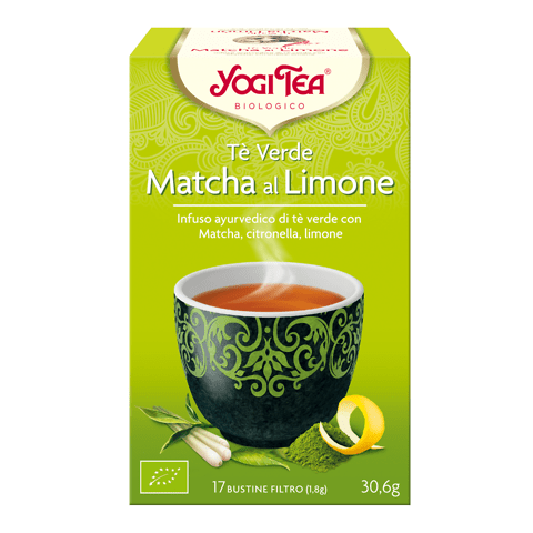 Yogi Tea Tè verde Matcha al limone