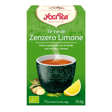 Yogi tea Tè verde Zenzero Limone