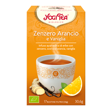 Yogi Tea Zenzero Arancio Vaniglia