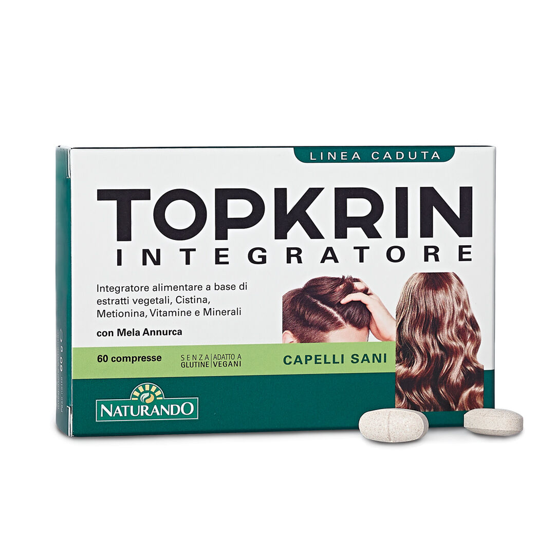 Topkrin integratore Naturando, caduta capelli. Vendita online